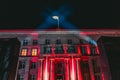 Riga, Latvia, 11.16.2018. Light festival `Staro Riga`.